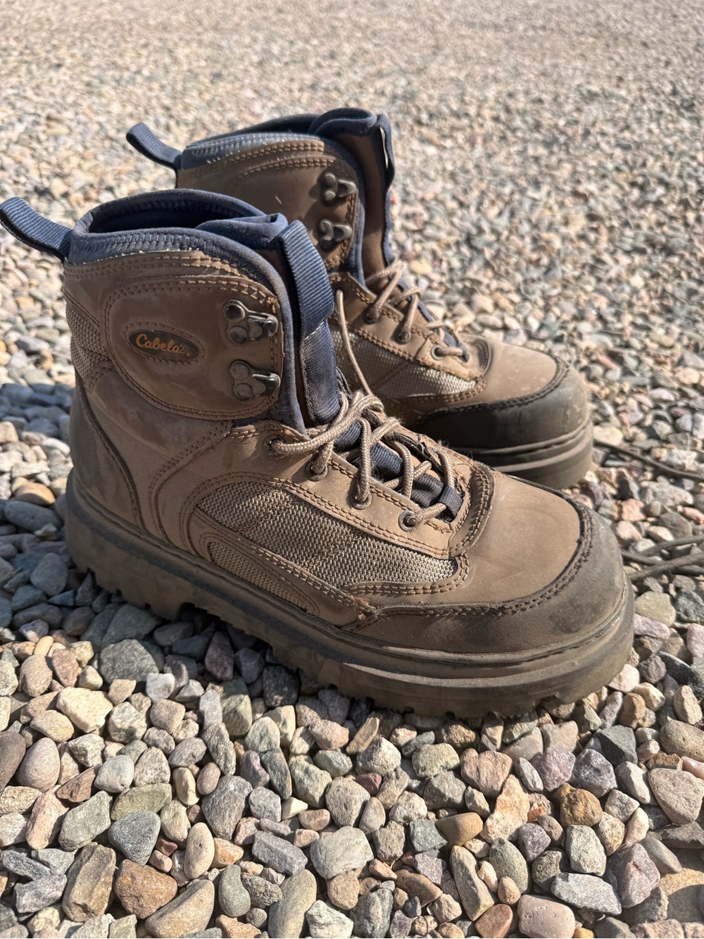 Cabela's wading boots